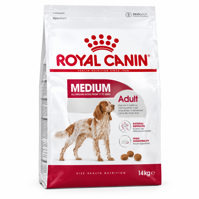 Royal Canin Medium Adult Dry Dog Food 14kg